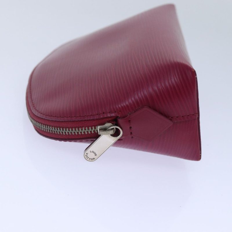 Louis Vuitton Epi Pochette Cosmetic PM Pouch Fuchsia M40641  89091 - Image 3