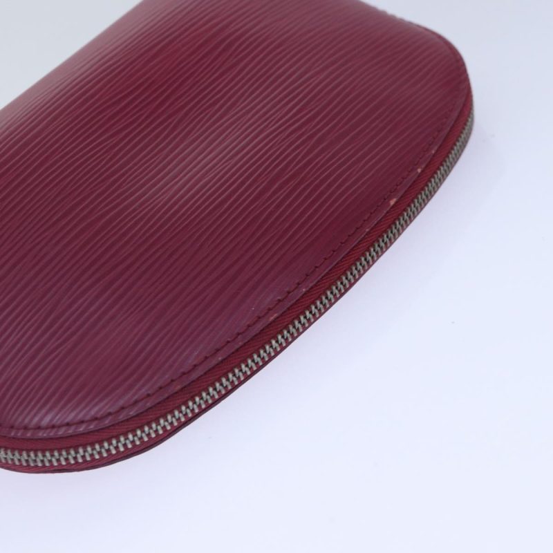 Louis Vuitton Epi Pochette Cosmetic PM Pouch Fuchsia M40641  89091 - Image 5
