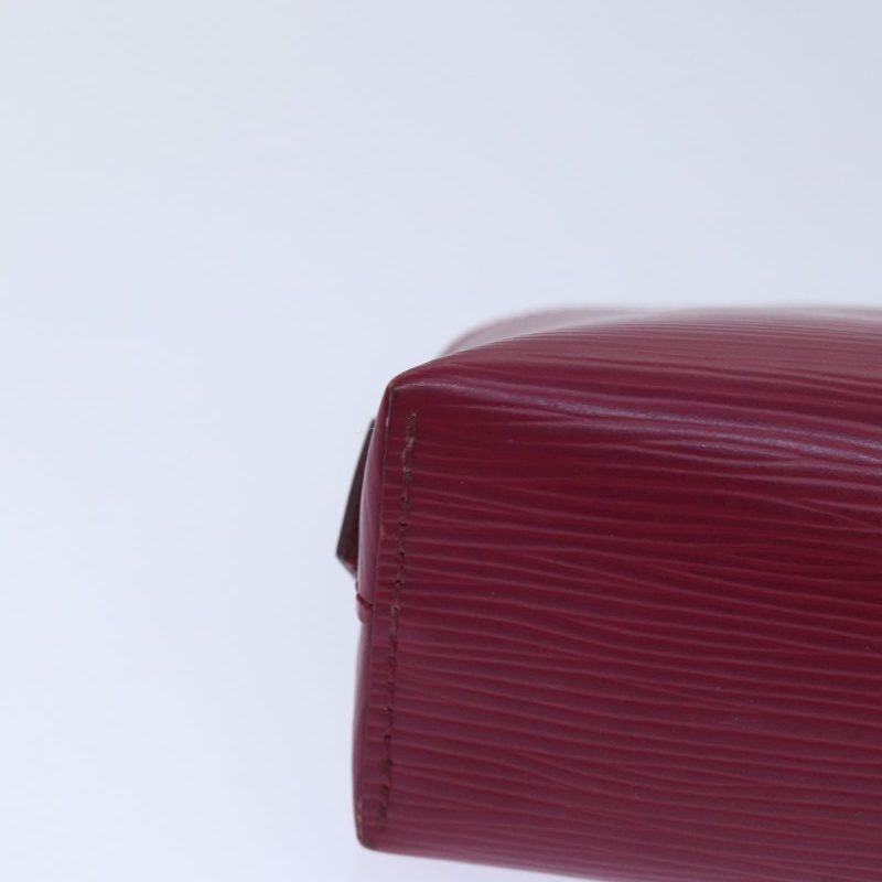 Louis Vuitton Epi Pochette Cosmetic PM Pouch Fuchsia M40641  89091 - Image 7