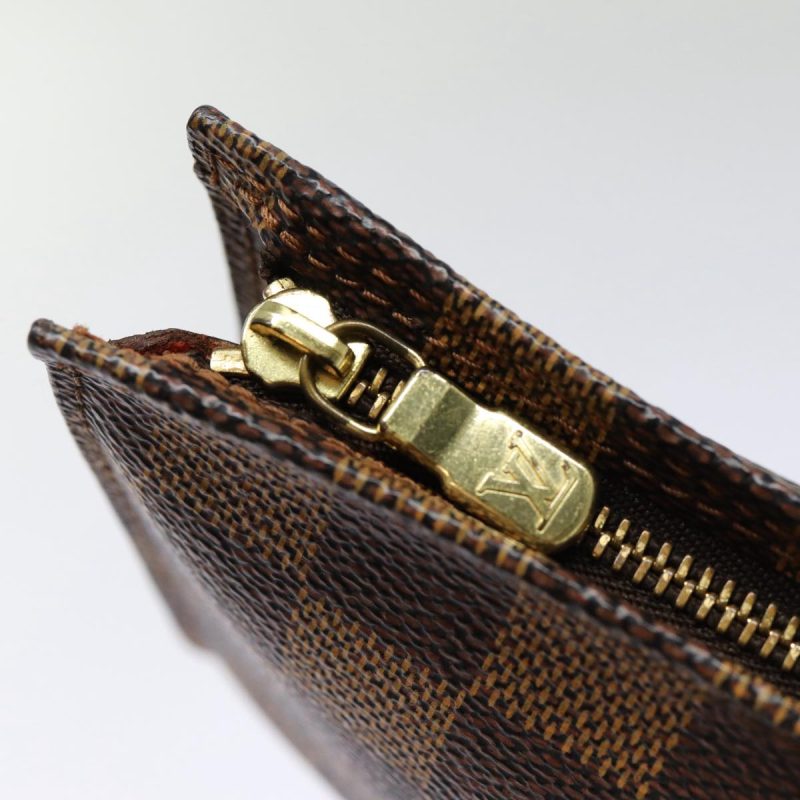 Louis Vuitton Damier Ebene Marais Pouch  89126 - Image 8