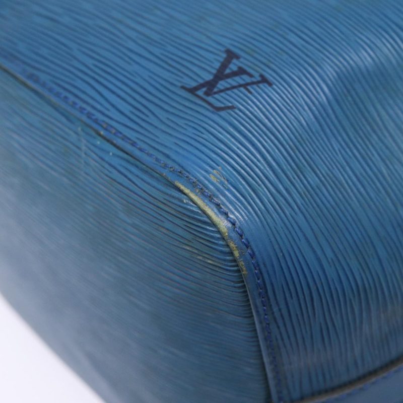 Louis Vuitton Epi Petit Noe Shoulder Bag Blue M44105  89128 - Image 10