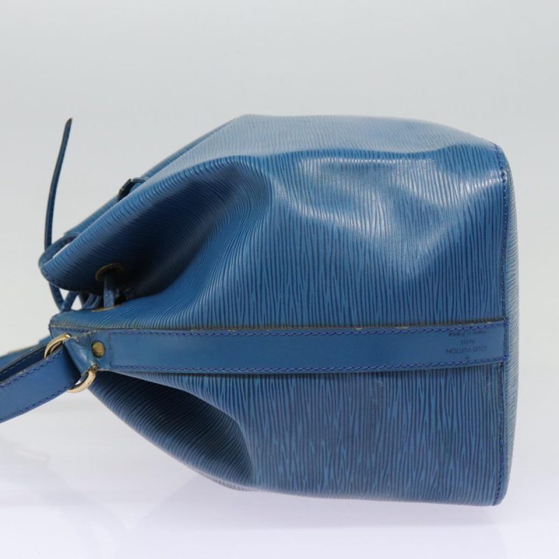 Louis Vuitton Epi Petit Noe Shoulder Bag Blue M44105  89128 - Image 4