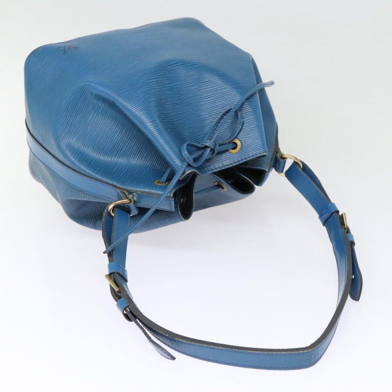 Louis Vuitton Epi Petit Noe Shoulder Bag Blue M44105  89128 - Image 7