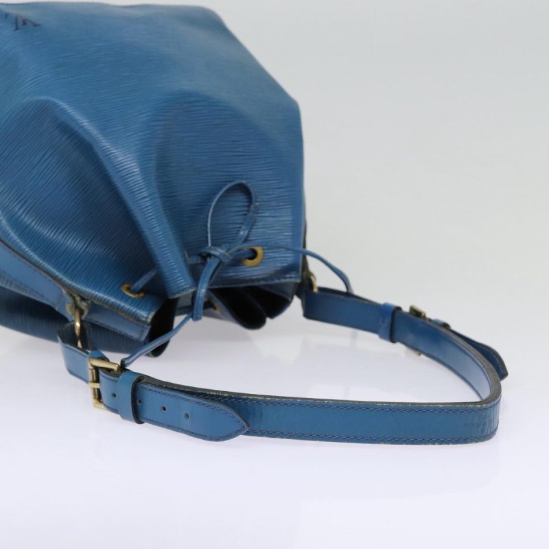 Louis Vuitton Epi Petit Noe Shoulder Bag Blue M44105  89128 - Image 8
