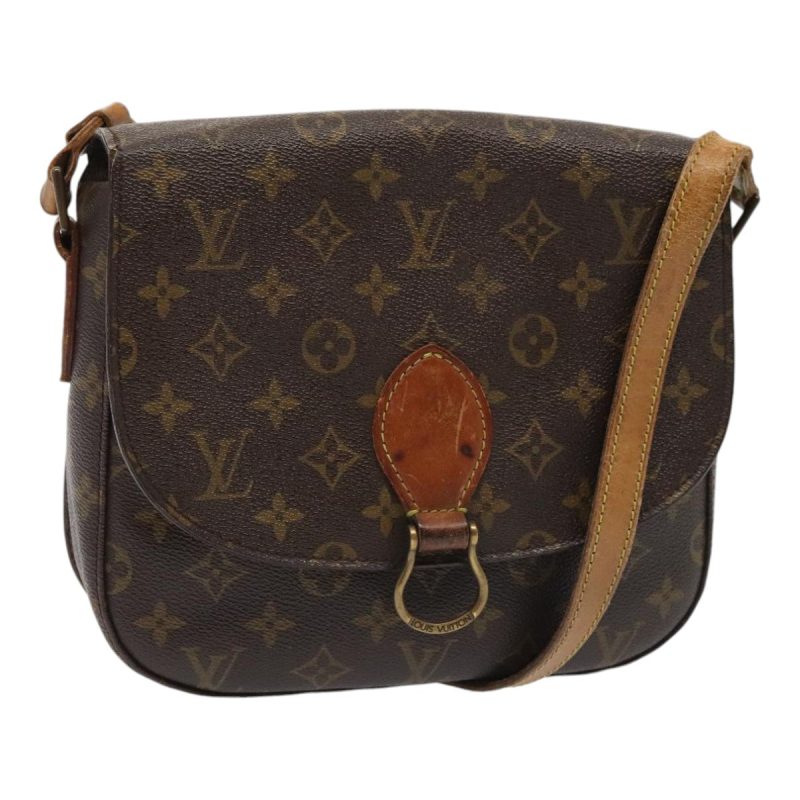 Louis Vuitton Monogram Saint Cloud GM Shoulder Bag M51242  89155