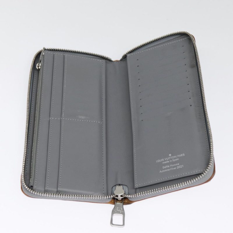 Louis Vuitton Monogram Mirror Zippy Wallet Vertical Silver M80808  89181 - Image 8