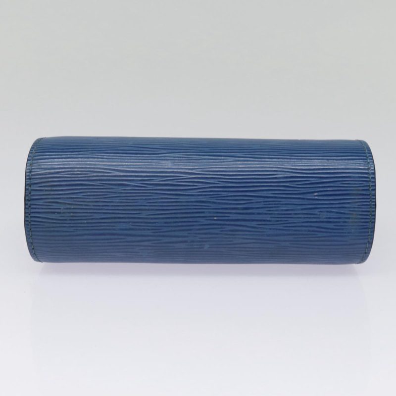 Louis Vuitton Epi Dauphine PM Pouch Blue M48445  89185 - Image 6