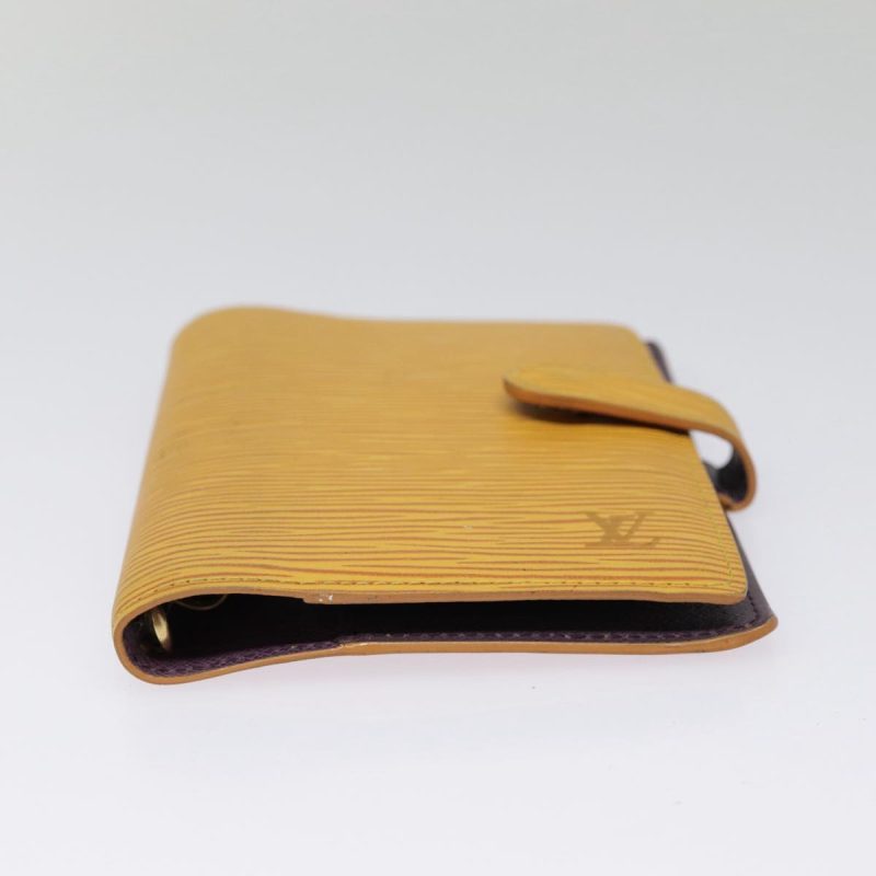 Louis Vuitton Epi Agenda PM Day Planner Cover Yellow R20059  89186 - Image 6