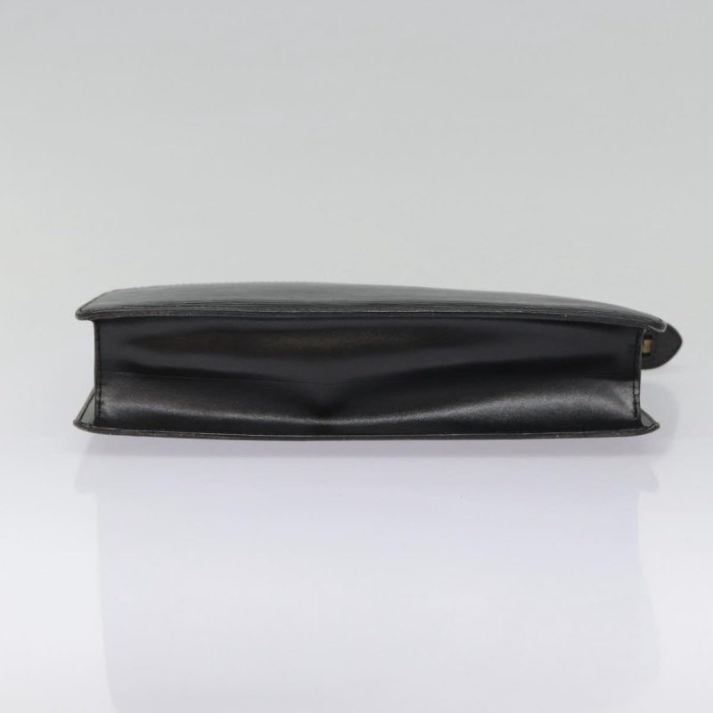 Louis Vuitton Epi Pochette Homme Clutch Bag Black Noir M52522  89187 - Image 6