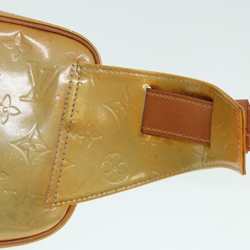 Louis Vuitton Monogram Vernis Fulton Waist bag Gris M91041  89189 - Image 4