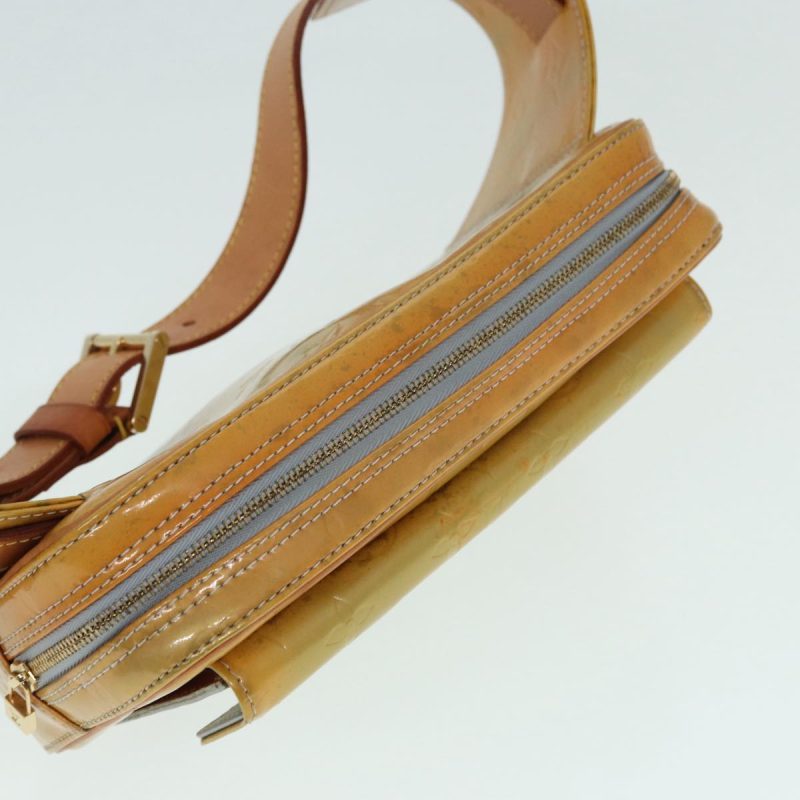 Louis Vuitton Monogram Vernis Fulton Waist bag Gris M91041  89189 - Image 8
