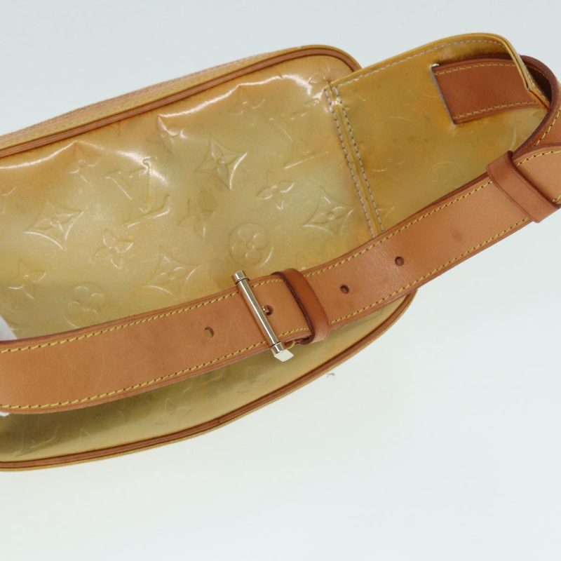 Louis Vuitton Monogram Vernis Fulton Waist bag Gris M91041  89189 - Image 9