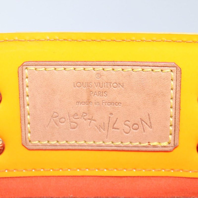 Louis Vuitton Monogram Vernis Fluo Reade PM Hand Bag Red M91903  89191 - Image 10
