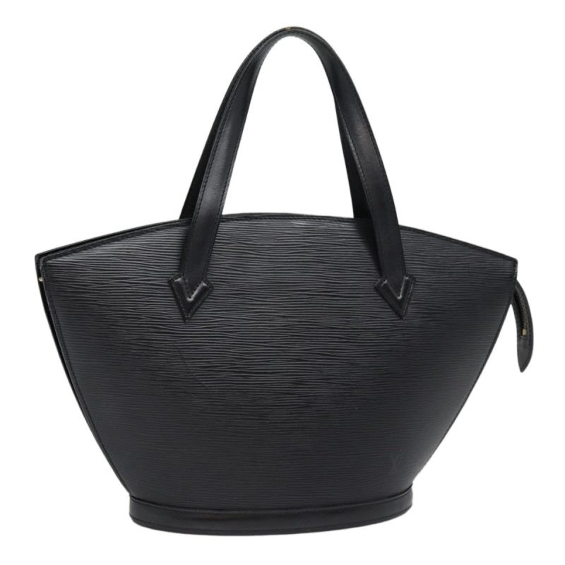 Louis Vuitton Epi Saint Jacques Hand Bag Black M52272  89204