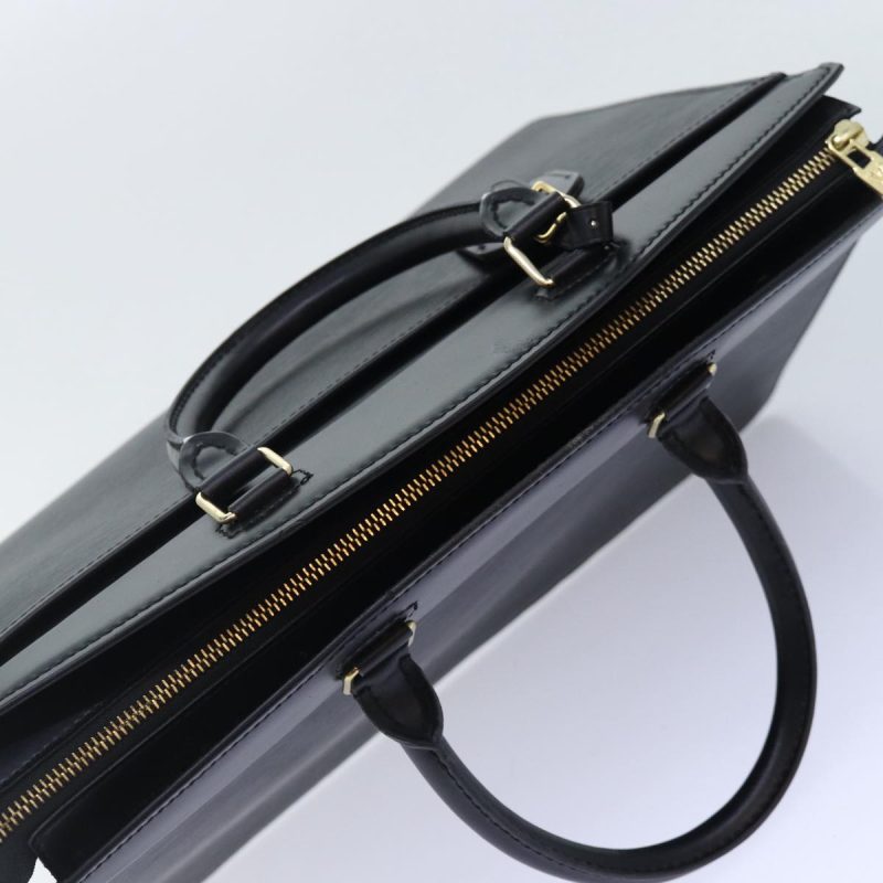 Louis Vuitton Epi Riviera Hand Bag Noir Black M48182  89205 - Image 7