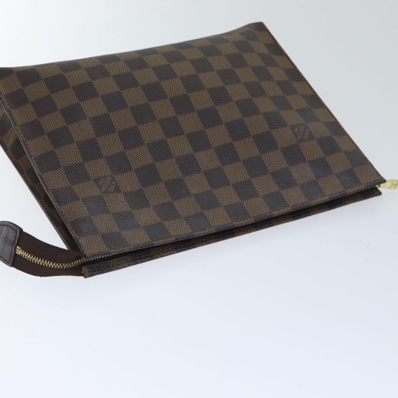 Louis Vuitton Damier Ebene Poche Toilette 26 Pouch N47543  89211 - Image 6