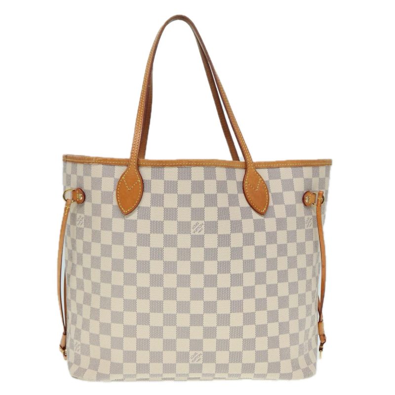 Louis Vuitton Damier Azur Neverfull MM Tote Bag N41605  89255 - Image 2