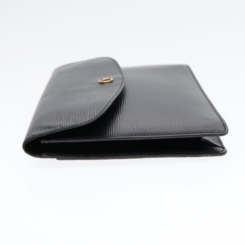 Louis Vuitton Epi Montaigne 27 Clutch Bag Black M52652  89262 - Image 2