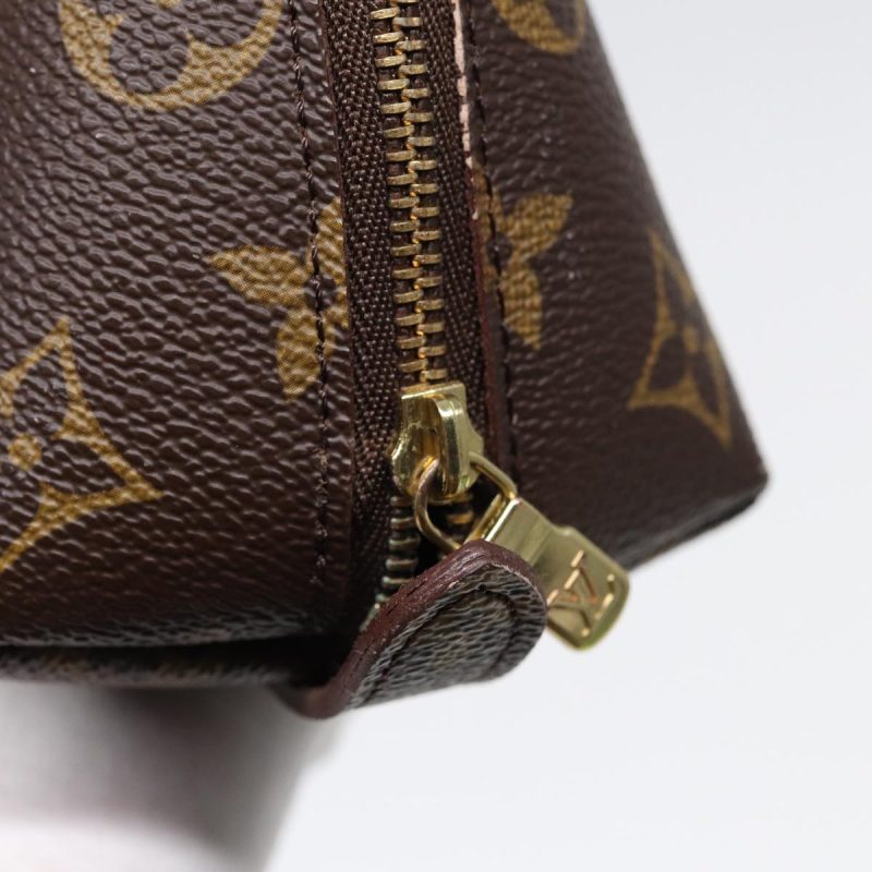 Louis Vuitton Monogram Trousse Demi Ronde Cosmetic Pouch M47520  89289 - Image 8