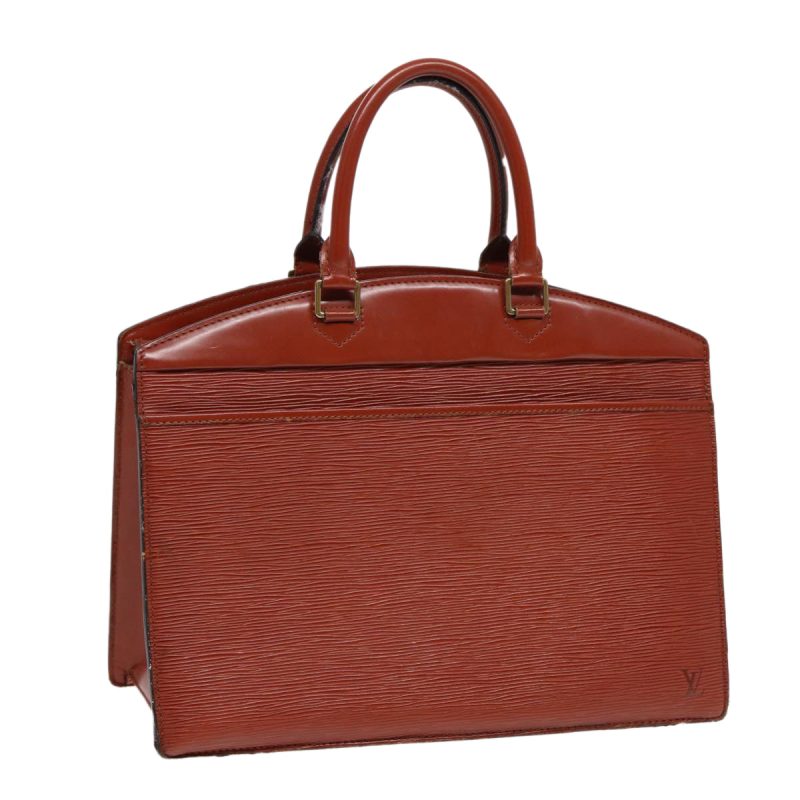 Louis Vuitton Epi Riviera Hand Bag Brown M48183  89311
