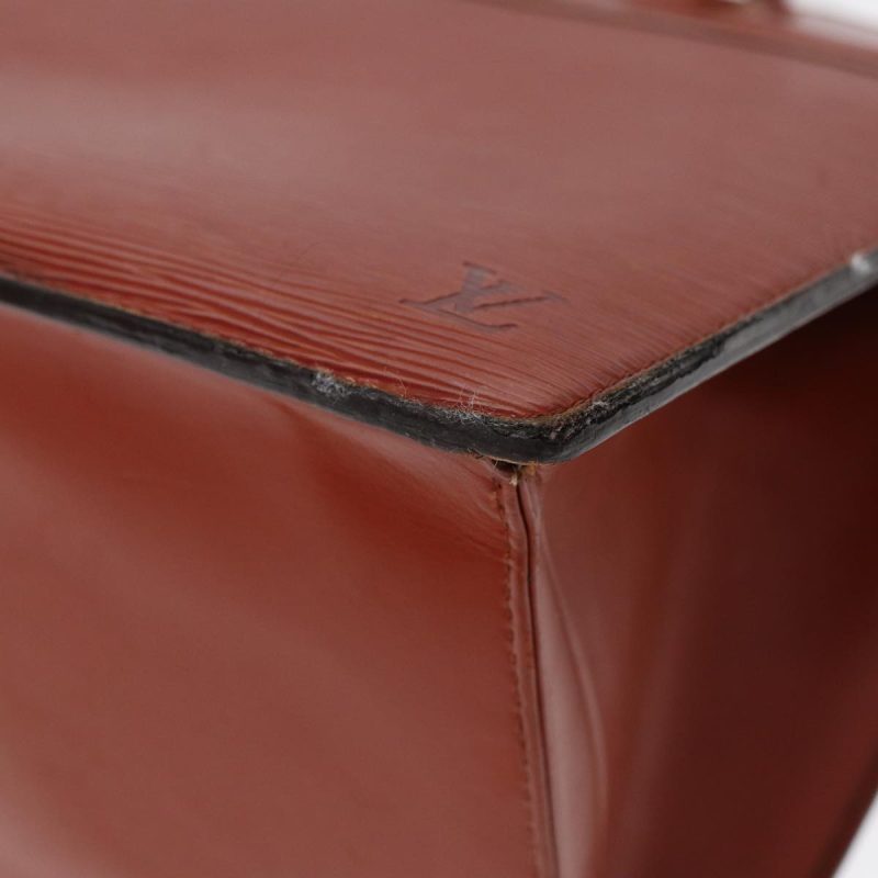 Louis Vuitton Epi Riviera Hand Bag Brown M48183  89311 - Image 9