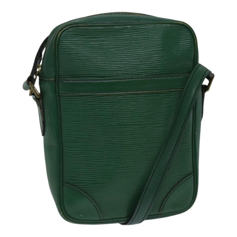 Louis Vuitton Epi Danube Shoulder Bag Green M45634  89323