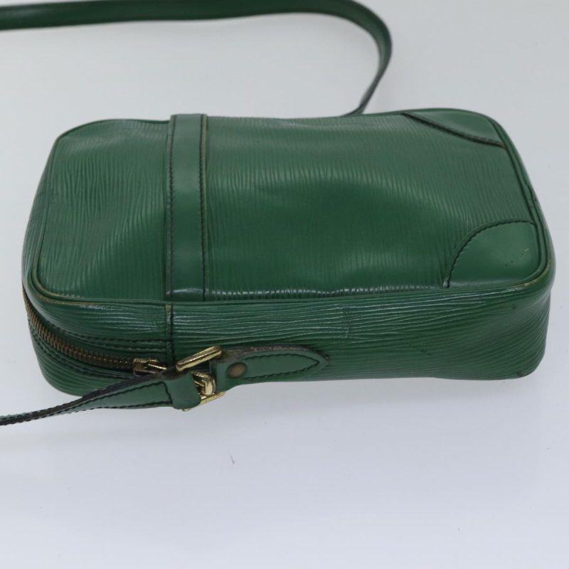Louis Vuitton Epi Danube Shoulder Bag Green M45634  89323 - Image 4