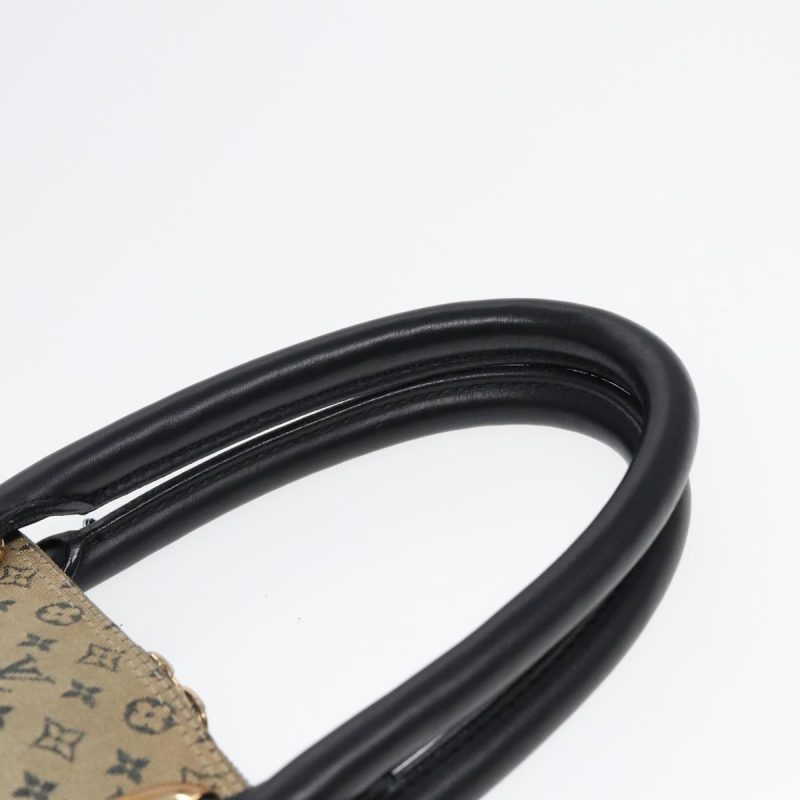Louis Vuitton Monogram Mini Alma Haut Hand Bag Blue M92202  89330 - Image 8
