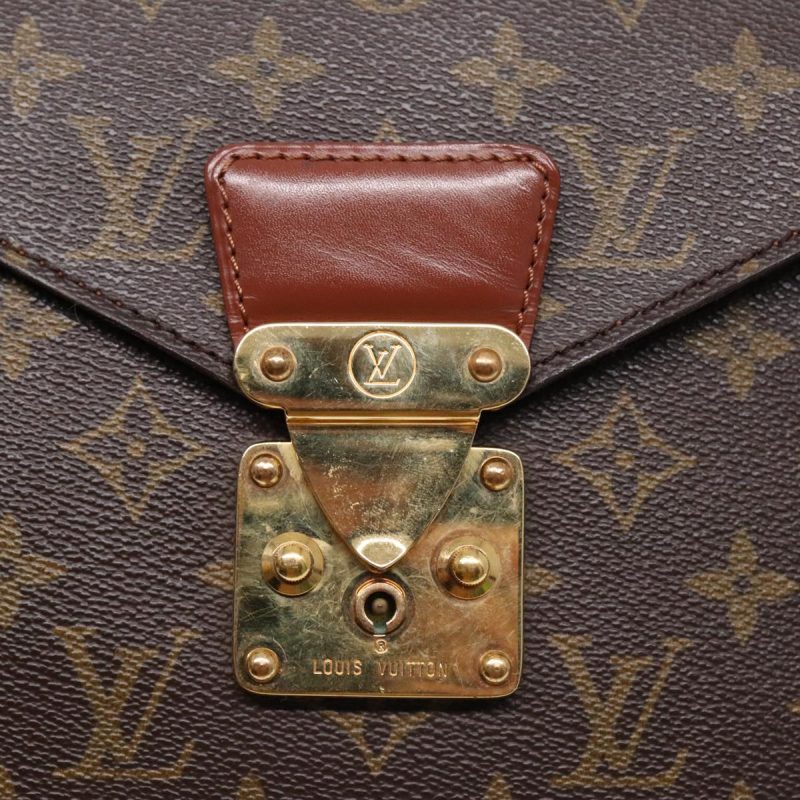 Louis Vuitton Monogram Porte Documents Bandouliere Bag M53338  89343 - Image 9