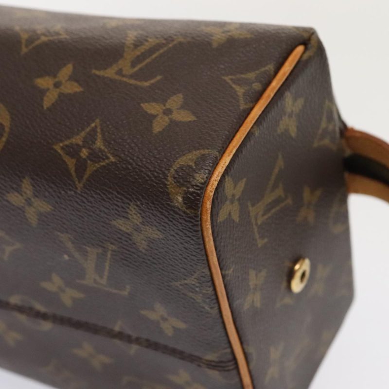 Louis Vuitton Monogram Trousse Patte Pression Cosmetic Pouch M47636 Auth 89344 - Image 7