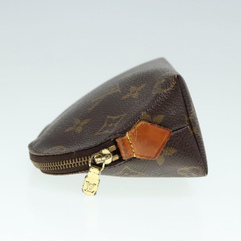 Louis Vuitton Monogram Pochette Cosmetic PM Cosmetic Pouch M47515 Auth 89353 - Image 4