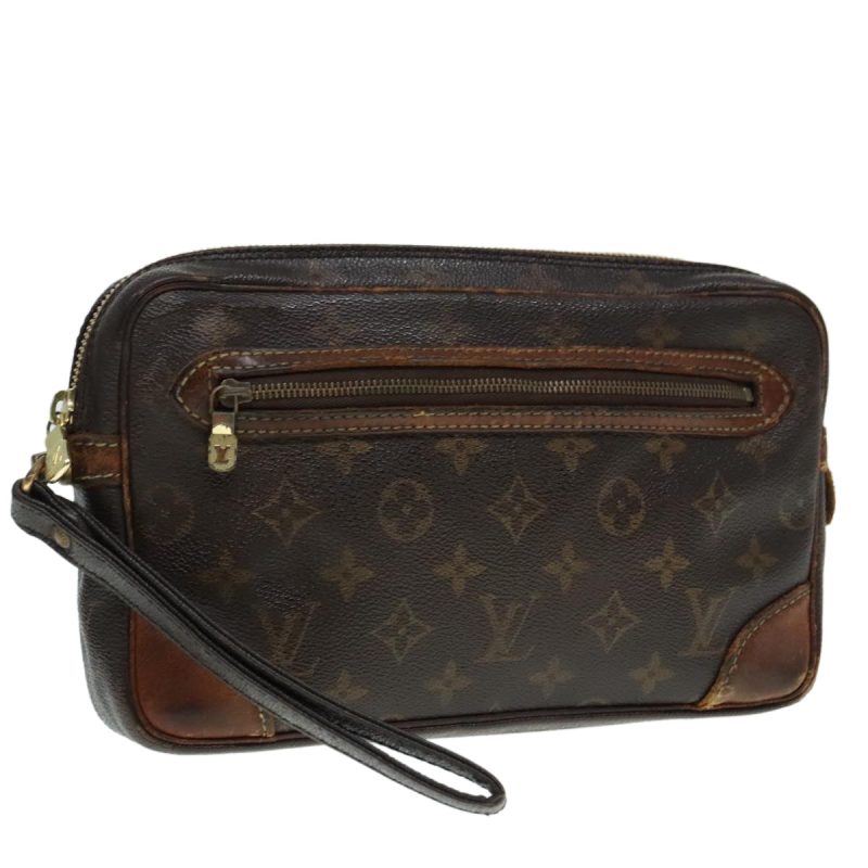 Louis Vuitton Monogram Marly Dragonne GM Clutch Bag M51825  89354
