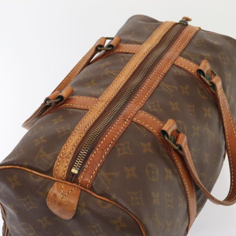 Louis Vuitton Monogram Sac Souple 35 Boston Bag M41626  89382 - Image 6