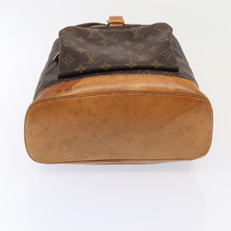Louis Vuitton Monogram Montsouris GM Backpack M51135  89385 - Image 5