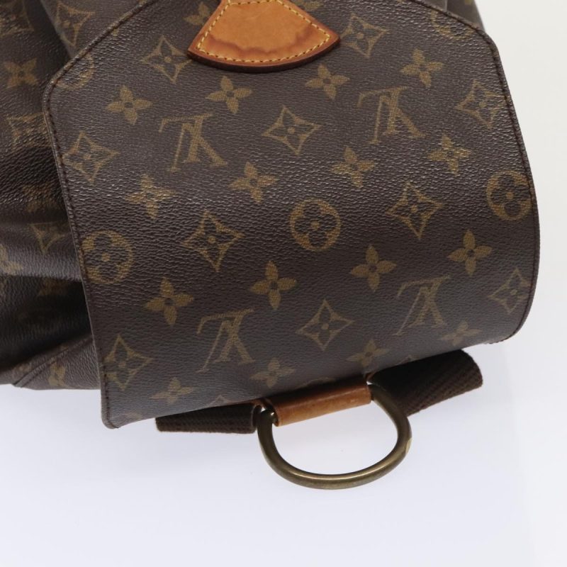 Louis Vuitton Monogram Montsouris GM Backpack M51135  89385 - Image 6