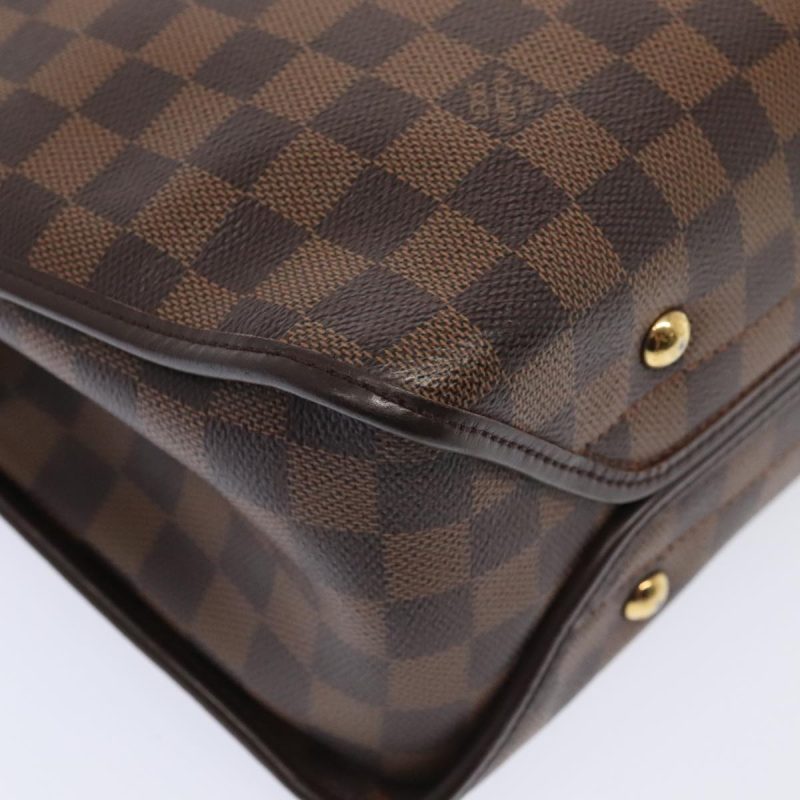 Louis Vuitton Damier Ebene Duomo Hand Bag N60008  89391 - Image 9