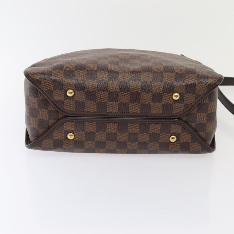 Louis Vuitton Damier Ebene Duomo Hand Bag N60008  89391 - Image 5