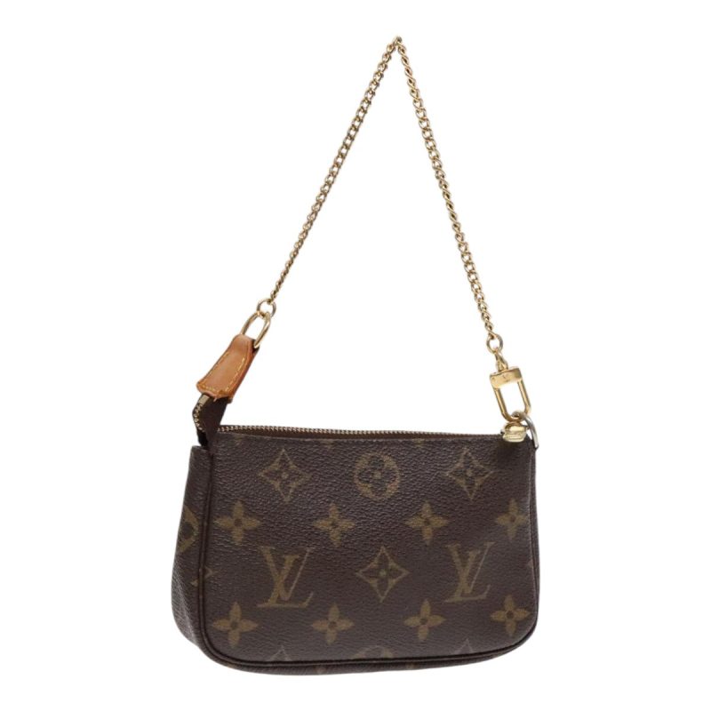 Louis Vuitton Monogram Mini Pochette Accessoires Pouch M58009  89396