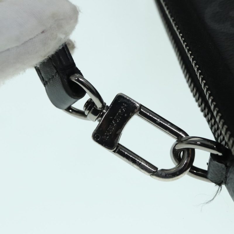 Louis Vuitton Monogram Eclipse Double Phone Pouch Gray M69534  89410 - Image 9