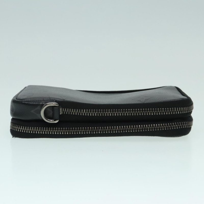 Louis Vuitton Monogram Eclipse Double Phone Pouch Gray M69534  89410 - Image 3