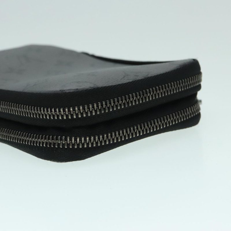 Louis Vuitton Monogram Eclipse Double Phone Pouch Gray M69534  89410 - Image 6