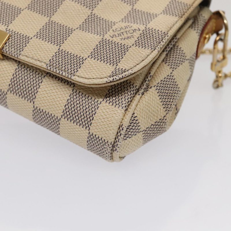 Louis Vuitton Damier Azur Favorit PM Shoulder Bag 2way N41277  89446 - Image 6
