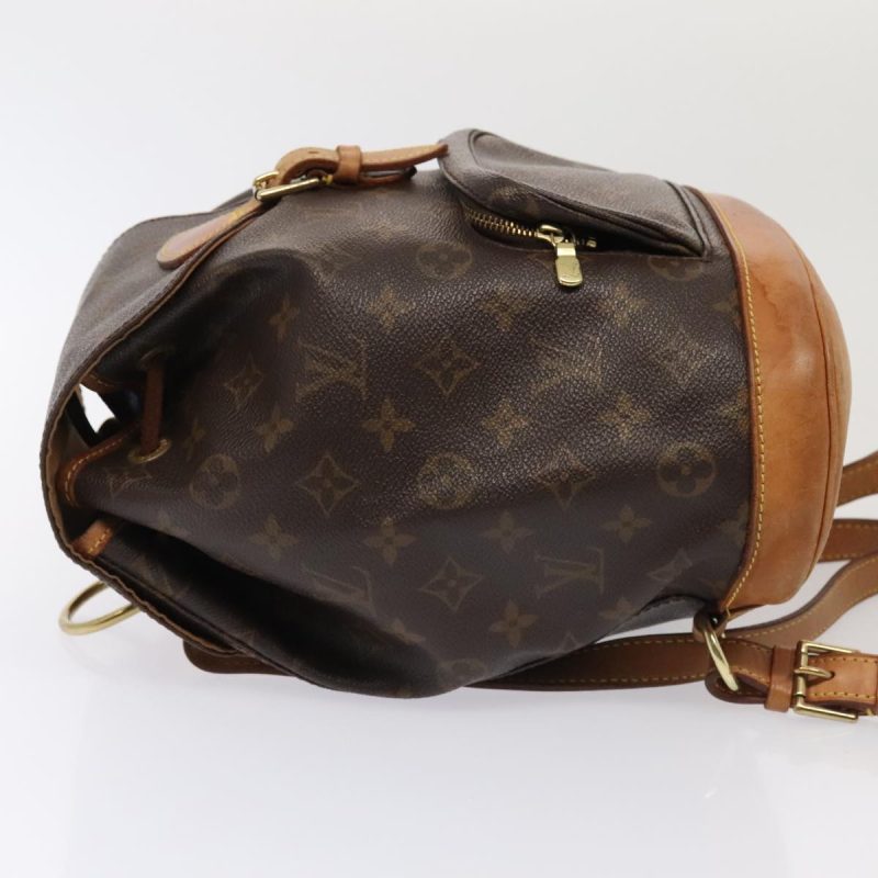 Louis Vuitton Monogram Montsouris MM Backpack M51136  89454 - Image 4