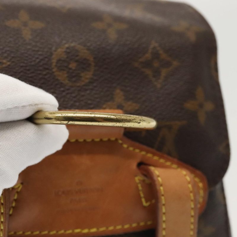 Louis Vuitton Monogram Montsouris MM Backpack M51136  89454 - Image 7