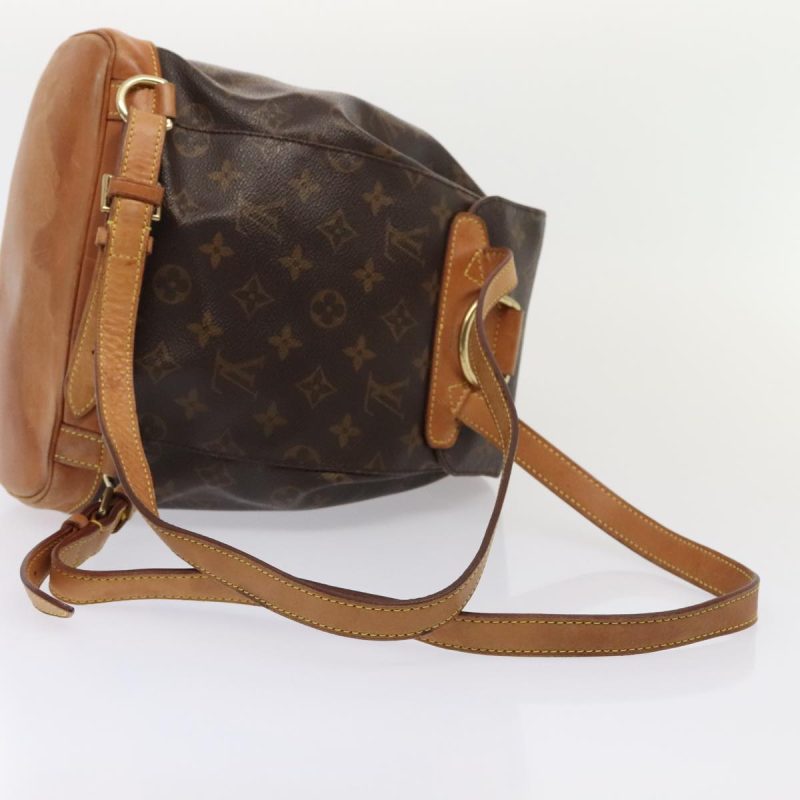 Louis Vuitton Monogram Montsouris MM Backpack M51136  89454 - Image 8