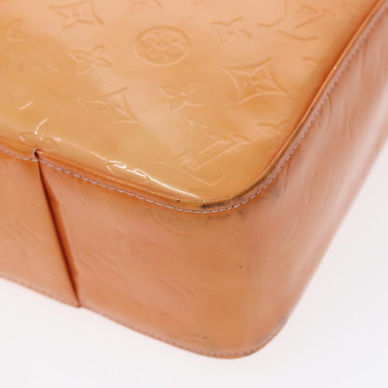 Louis Vuitton Monogram Vernis Columbus Bag Marshmallow Pink M91032 Auth 89459 - Image 9