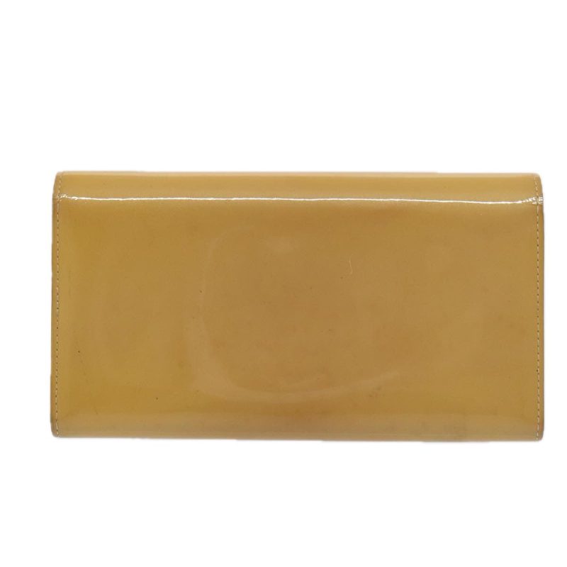 Louis Vuitton Vernis Portefeuille Louise Wallet Beige Dunne M61318  89479 - Image 2