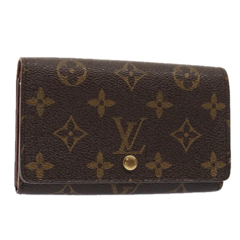 Louis Vuitton Monogram Portefeuille Tresol Wallet M61736  89482