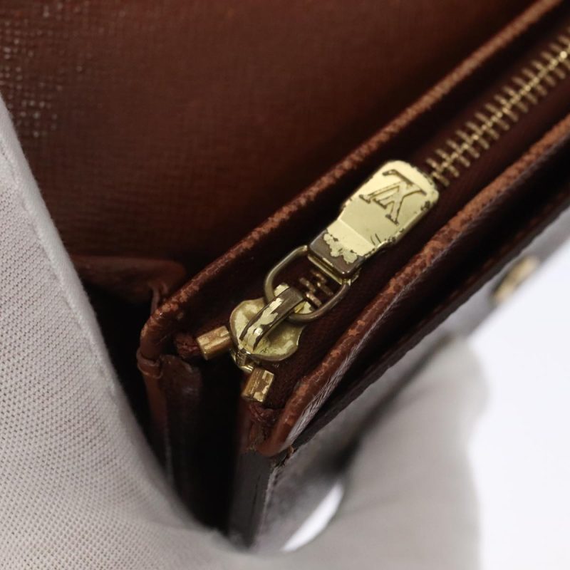 Louis Vuitton Monogram Portefeuille Tresol Wallet M61736  89482 - Image 10