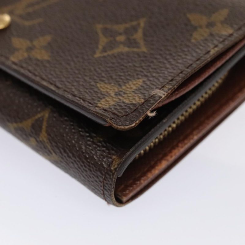 Louis Vuitton Monogram Portefeuille Tresol Wallet M61736  89482 - Image 7